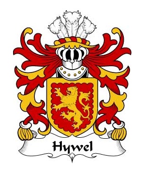 Welsh/H/Hywel-(DDA-or-Howell-King-of-Wales)-Crest-Coat-of-Arms