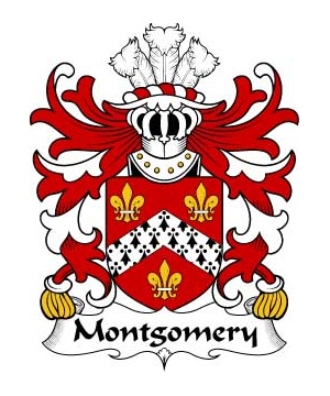 Welsh/M/Montgomery-(Sir-John-of-Walys)-Crest-Coat-of-Arms