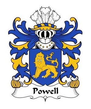 Welsh/P/Powell-(of-Rhiwabon-Denbighshire)-Crest-Coat-of-Arms