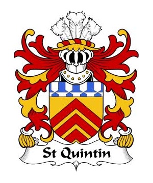 Welsh/S/St-Quintin-(of-Tal-y-fan-Glamorgan)-Crest-Coat-of-Arms