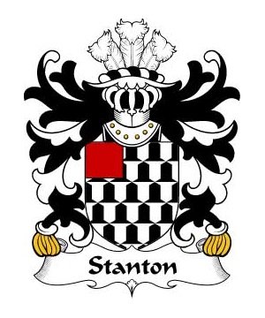 Welsh/S/Stanton-(or-STAUNTON-Pembrokeshire)-Crest-Coat-of-Arms
