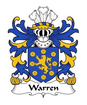 Welsh/W/Warren-(of-Tre-wern-Nevern-Pembrokeshire)-Crest-Coat-of-Arms