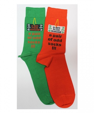 A pair of odd socks