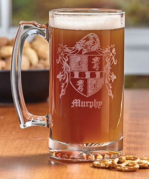 Coat of Arms Beer Stein - 27 oz