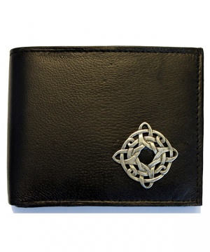 Celtic Knot Leather Wallet