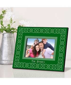 personalized-celtic-green-picture-frame
