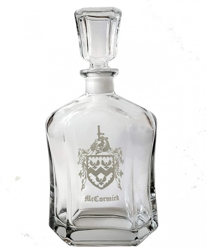 Coat of Arms Decanter