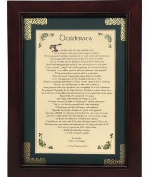 Desiderata - 5x7 Blessing