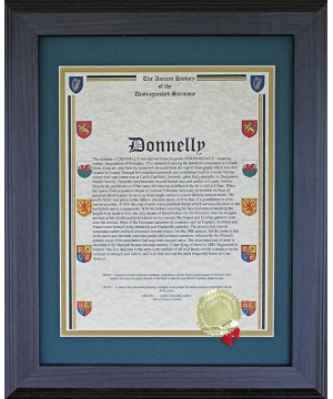 Framed Double Embroidery Coat-of-Arms