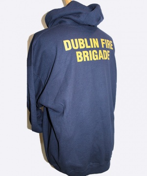 Dublin Fire Brigade Zip Hooded Sweatshirt