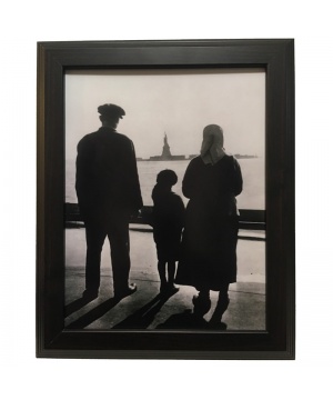 Ellis Island Immigration Framed Print