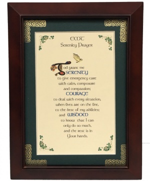 EMT Serenity Prayer - 5x7 Blessing