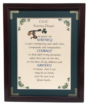 EMT Serenity Prayer - 8x10 Blessing