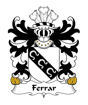 Ferrar (Bishop of St David's) Crest-Coat of Arms