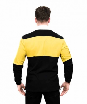 Guinness Mustard & Black Rugby Jersey