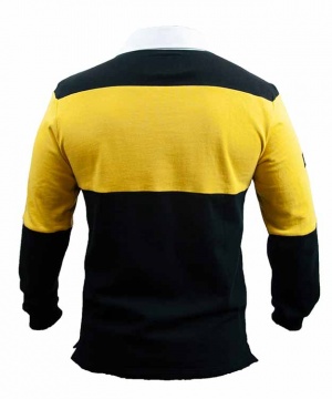 Guinness Mustard & Black Rugby Jersey