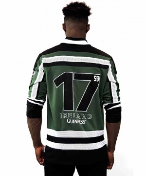 Guinness Green & White Harp Hockey Shirt