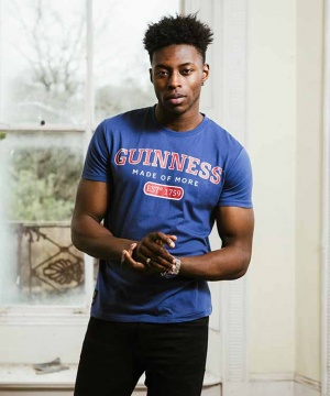 Guinness Blue Trademark Label Tee