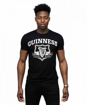 Guinness Black Trademark Label Tee