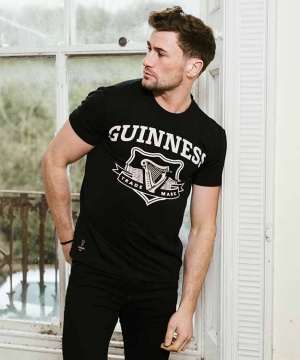 Guinness Black Trademark Label Tee