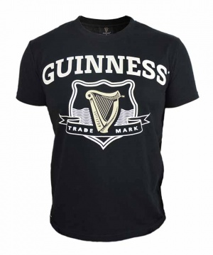 Guinness Black Trademark Label Tee