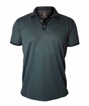 Guinness Black Harp Golf Shirt