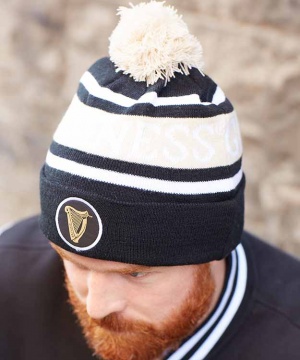 Guinness Black and White Premium Beanie