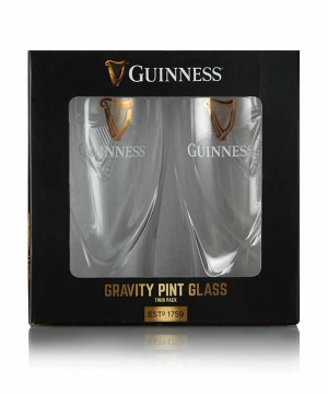 Guinness Gravity 2 x 20oz Glass Pack