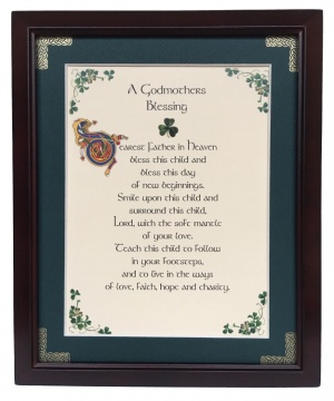 Godmother's Prayer - 8x10 Blessing