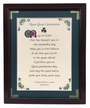 Upon Your Graduation - 8x10 Blessing (Personalized)