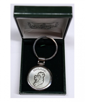 Ireland Pewter Keyring