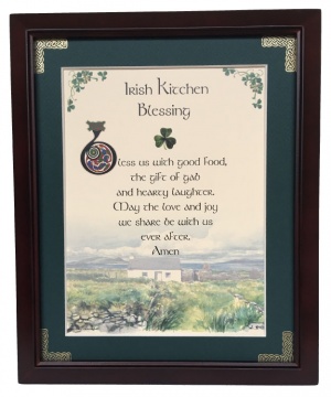 Irish Kitchen Prayer - 8x10 Blessing