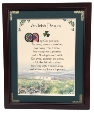 Irish Prayer - May God Give You - 8x10 Blessing