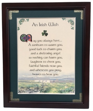 An Irish Wish - 8x10 Blessing