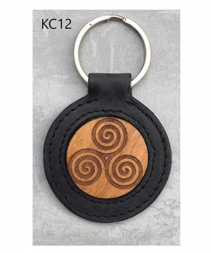 Celtic Triskelion Keychain