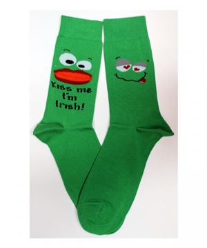 Kiss me I'm Irish Socks