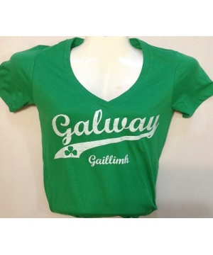 Ladies Irish County - V-Neck T-Shirt