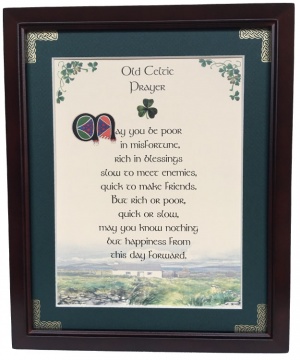 Old Celtic Prayer - 8x10