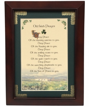 An Old Irish Prayer - 5x7