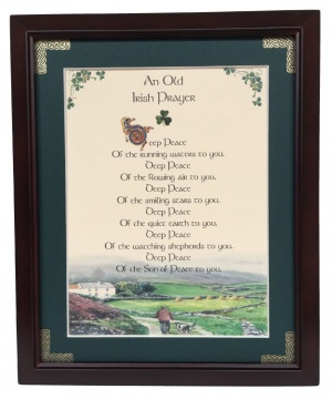 An Old Irish Prayer - 8x10