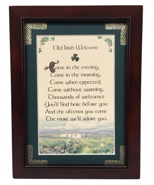 Old Celtic Welcome - 5x7 