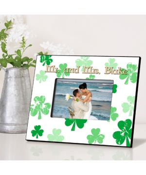personalized-raining-clovers-picture-frame