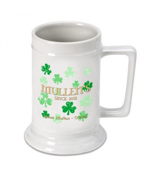personalized-raining-clovers-stein