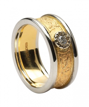 wed45-ladies-warrior-shield-wed-dia-set-yel-gold-wh-trim