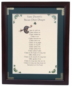 St. Patrick's Breast Plate Prayer - 8x10