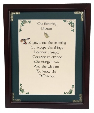 Serenity Prayer - 8x10 Blessing