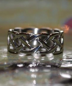 Stainless Steel Celtic Band