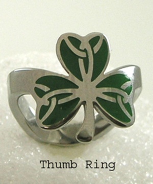 Stainless Steel Thumb Ring