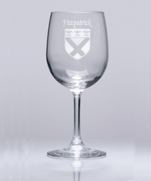 Coat-of-Arms Wine Glass - set of 4 glasses