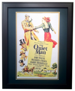 The Quiet Man - Matted and Framed Print